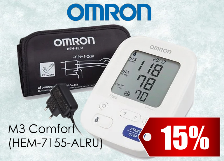 MЗ Comfort (HEM-7155-ALRU) 15%